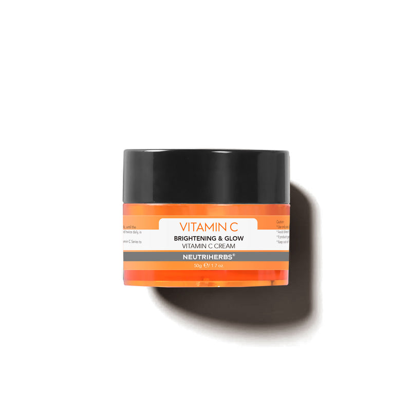 Neutriherbs Vitamin C Face Cream as the moisturizing step before sunscreen