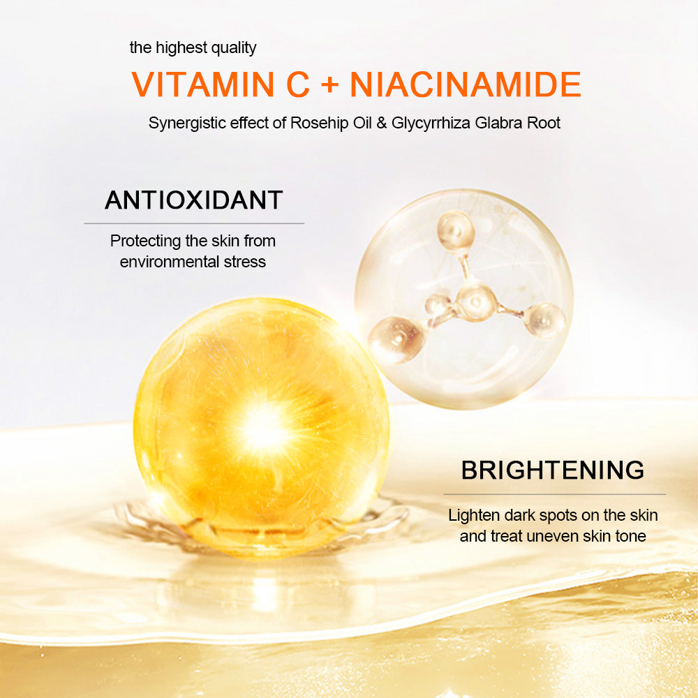 the hylighest quality ingredient in vc serum is vitamin c and niacinamide