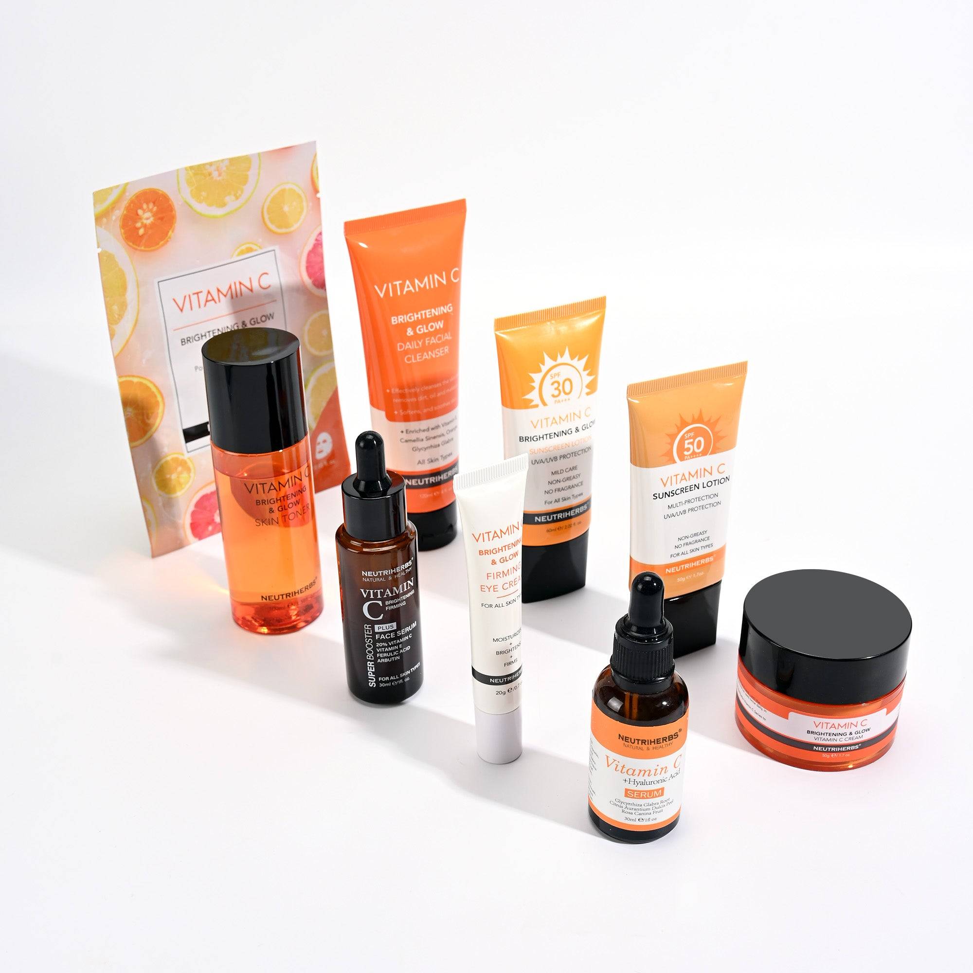 Neutriherbs Vitamin C Brightening Ultimate Gift Kit With All You Need