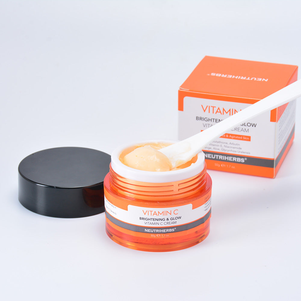vitamin c brightening and glow cream