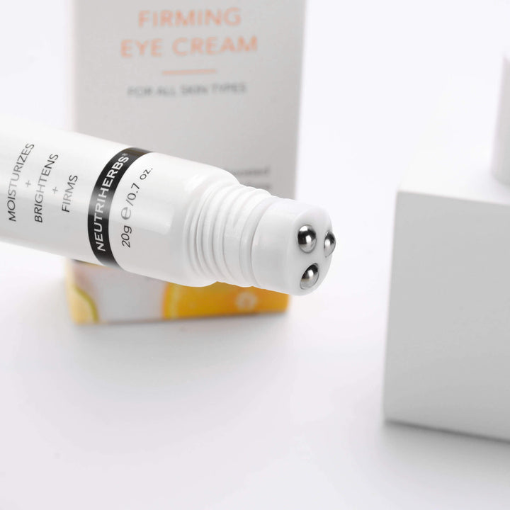 vitamin c eye cream with trible roller design