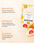 Glowing Vitamin C Facial Mask For Nourishing Skin And Reducing Redness