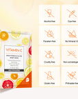 Glowing Vitamin C Facial Mask For Nourishing Skin And Reducing Redness