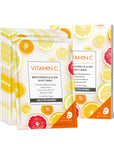 Glowing Vitamin C Facial Mask For Nourishing Skin And Reducing Redness