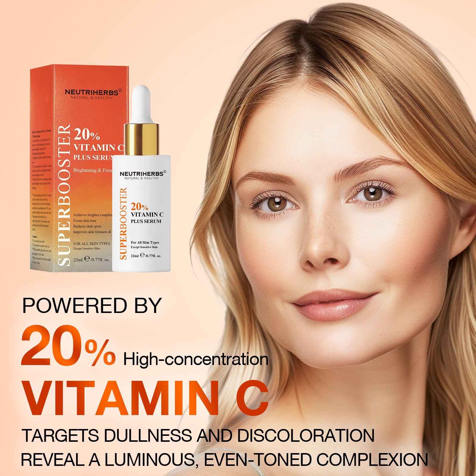 [COMING SOON]Super Booster Vitamin C Plus Brightening Serum (20% VC)