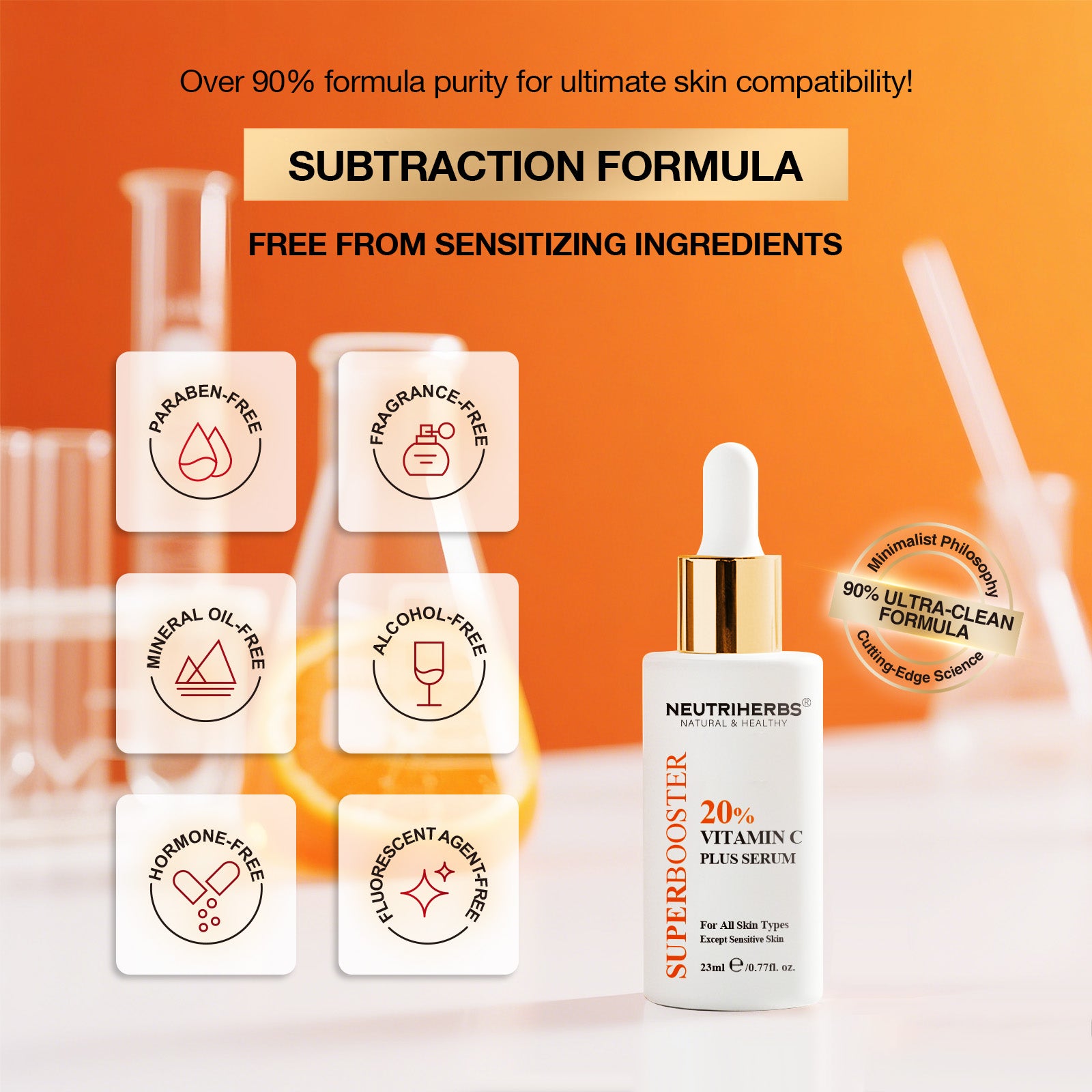 [COMING SOON]Super Booster Vitamin C Plus Brightening Serum (20% VC)