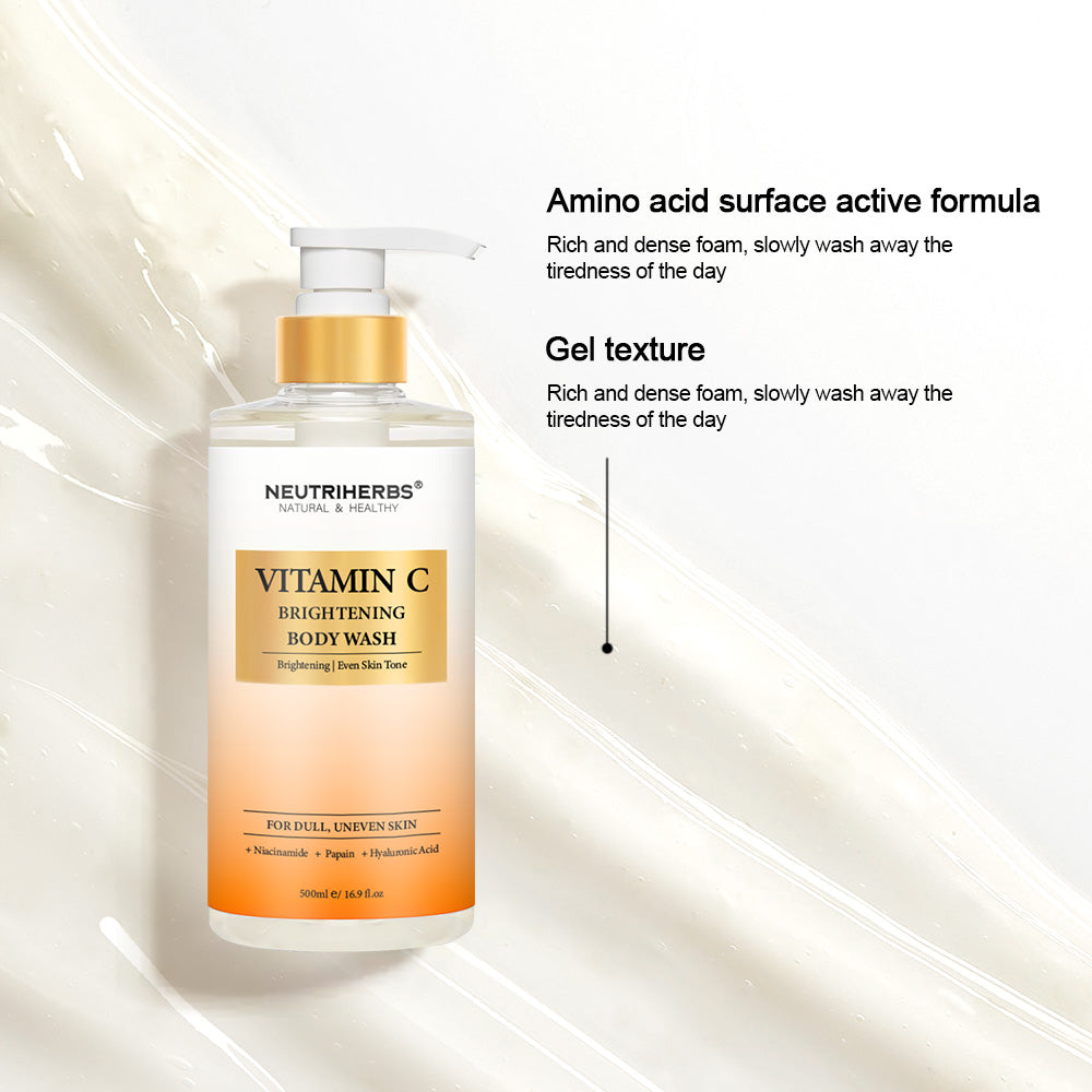 best body wash with vitamin c in gel texture