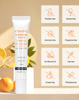 Crema de ojos reafirmante e iluminadora con vitamina C