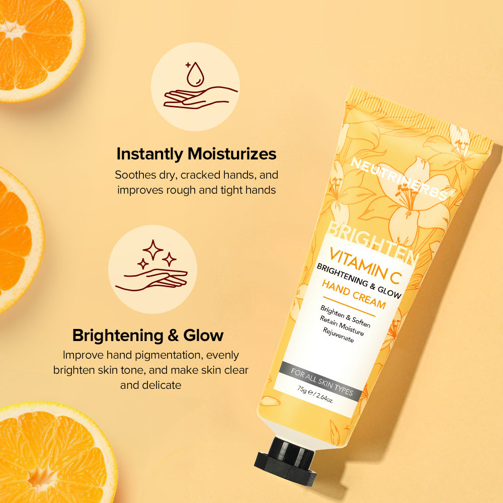 Vitamin C Hand Cream With Cherry Blossom Scent