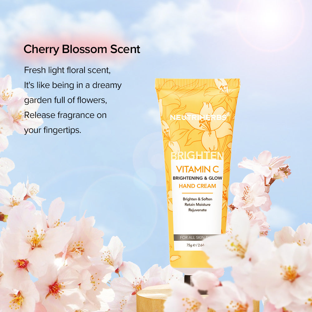cherry blossom scent vitamin c hand cream