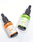 neutriherbs vitamin c serum and hyaluronic acid serum