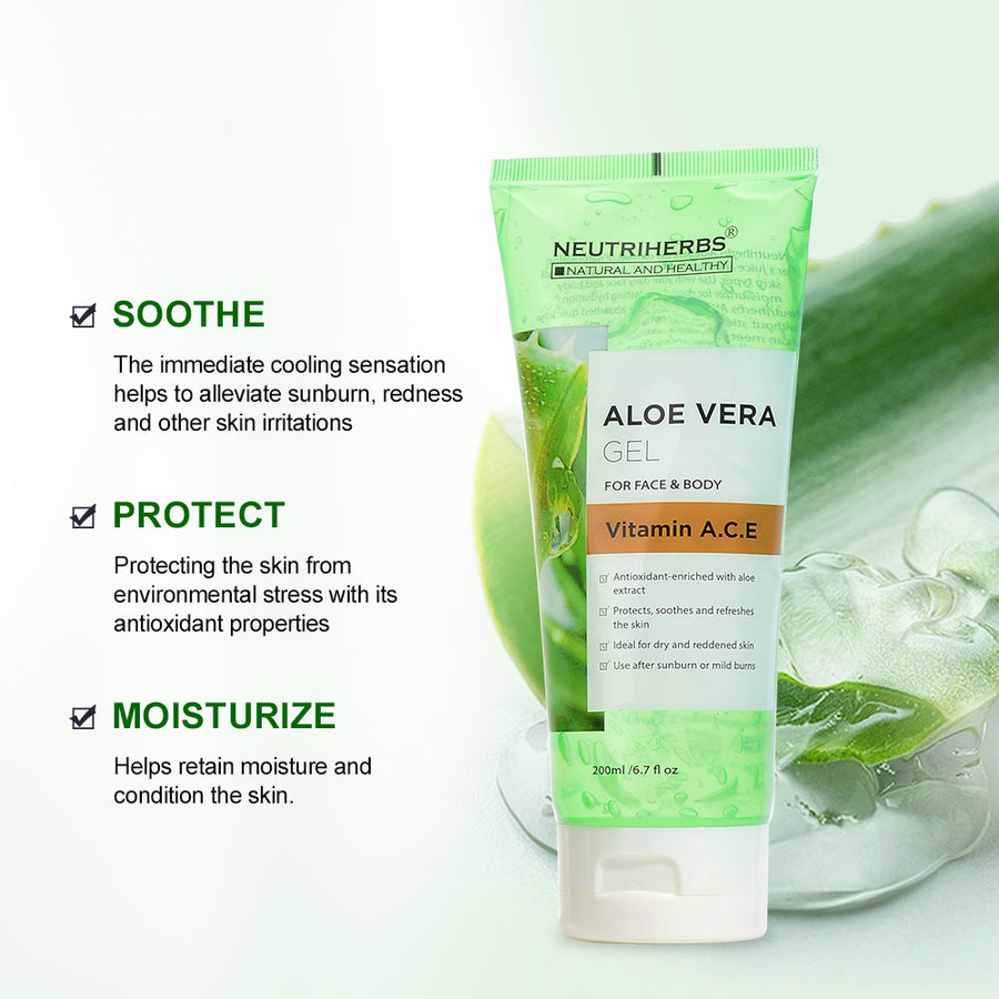 Aloe Vera Gel IS ANTIOXIDANT-ENRICHED WITH ALOE EXTRACT