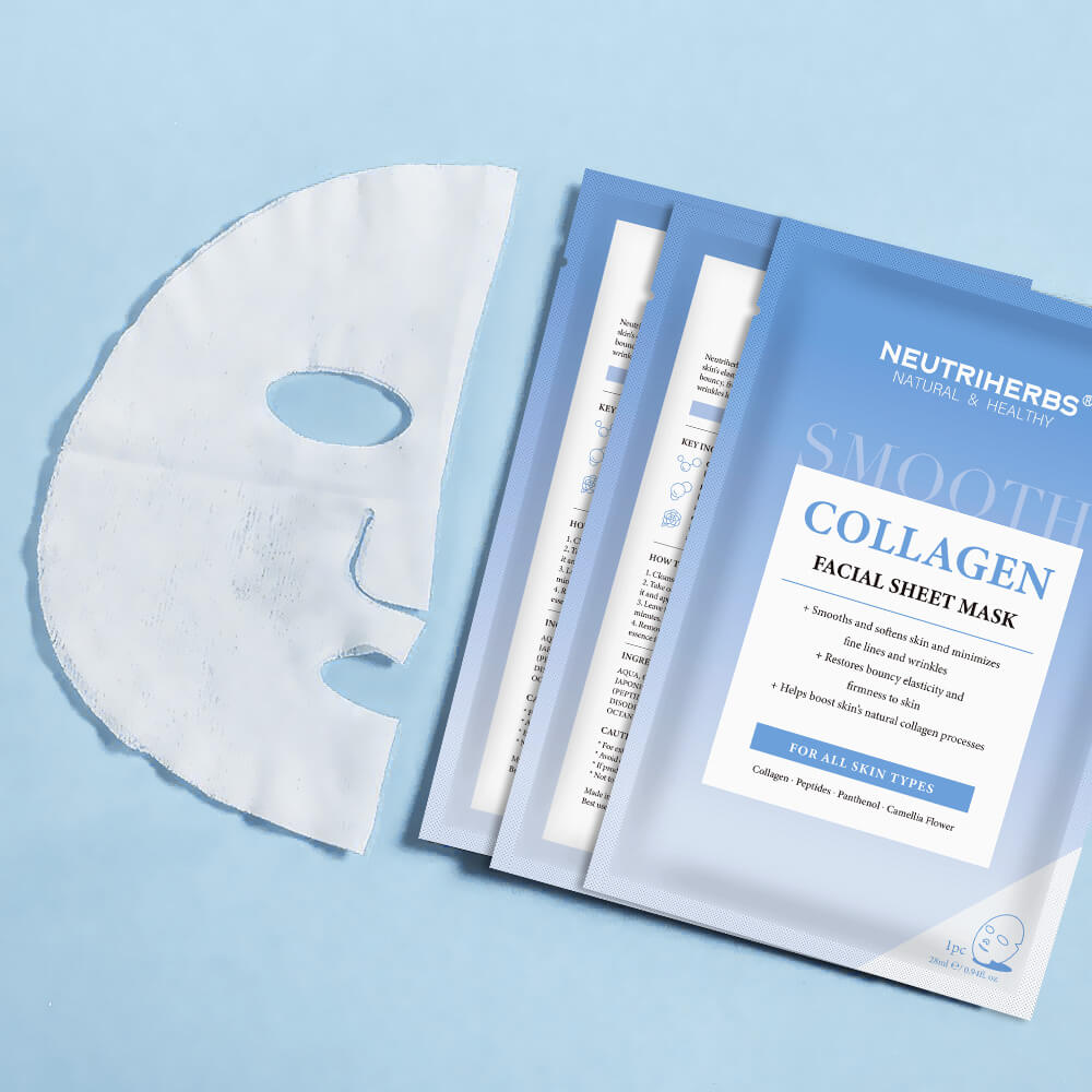 Neutriherbs collagen face mask for textured skin