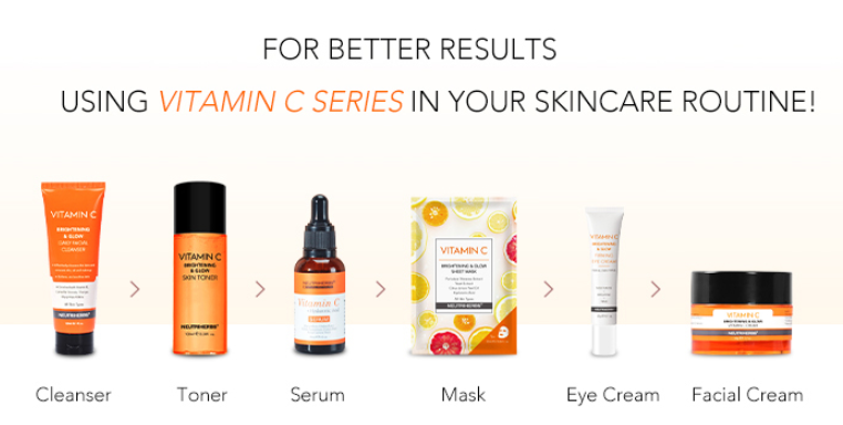 How to use vitamin c series