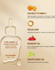 Vitamin C Instantly Nourishes Face Oil For Skin Glowing have double vitamin c and squalane