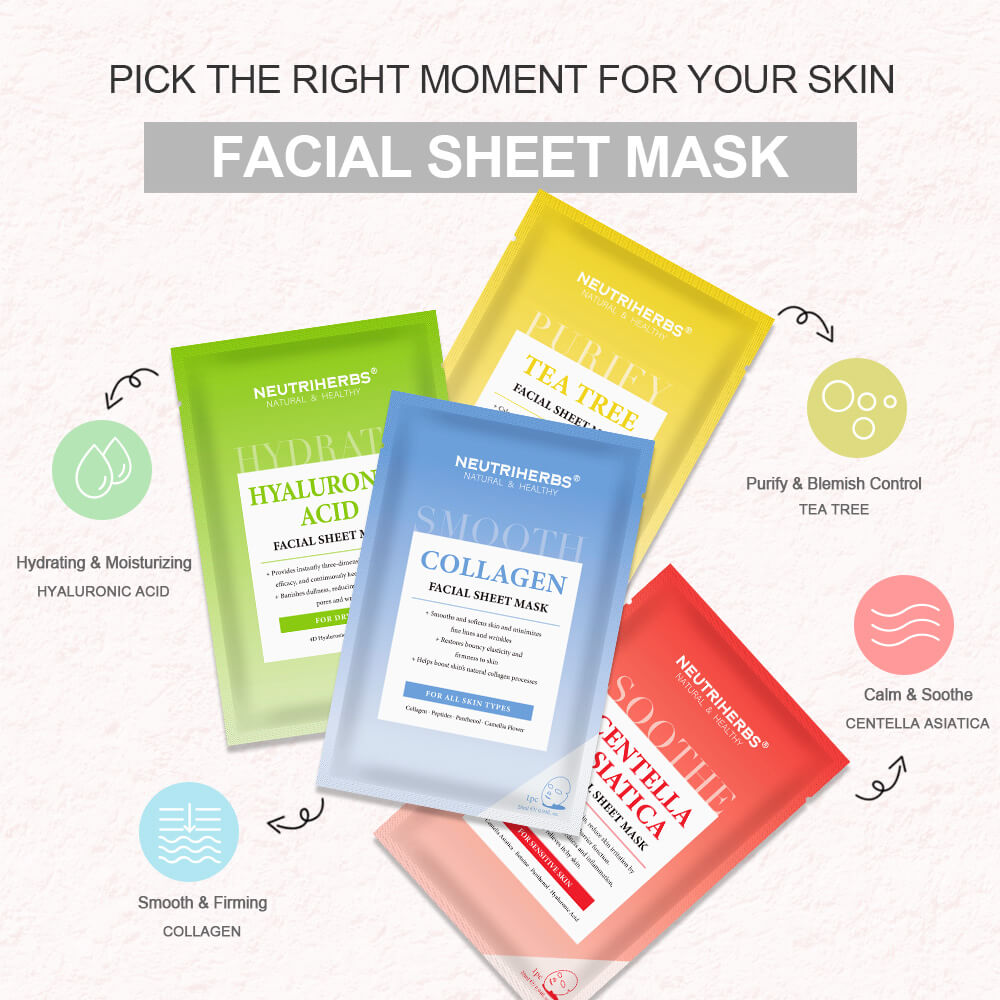 Best Facial Sheet Mask Set For Improving &amp; Soothing Skin