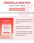 centella asiatica face mask for smooth skin