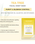 tea tree sheet masks for acne