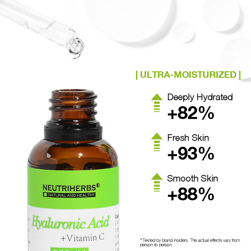 Neutriherbs Hyaluronic Acid Serum+Vitamin C Serum