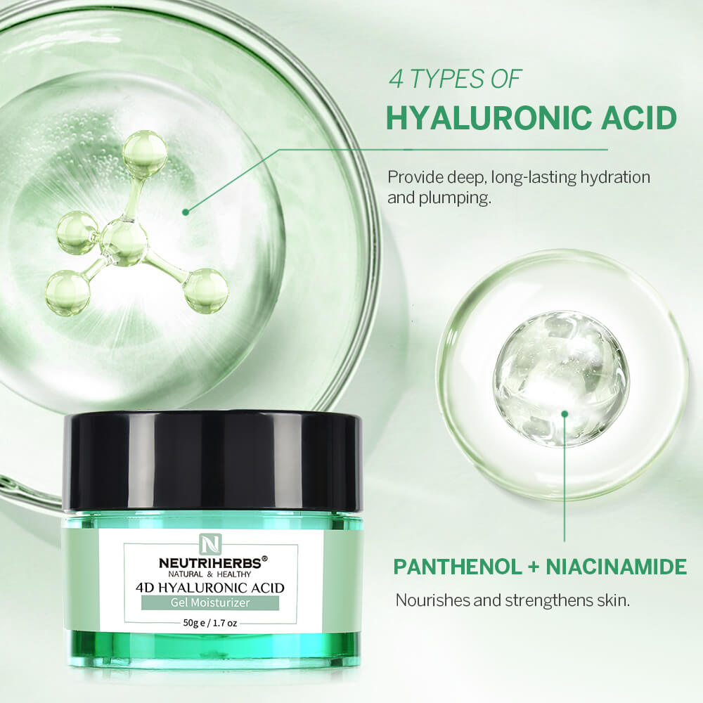 4D hyaluronic acid gel face cream