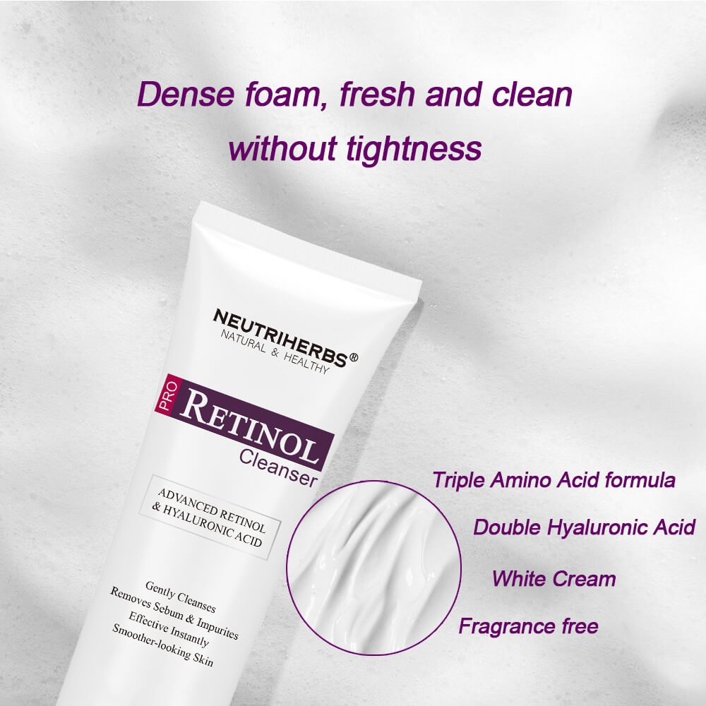 Pro Retinol Anti Aging Amino Acid Foam Cleanser For Anti Wrinkles