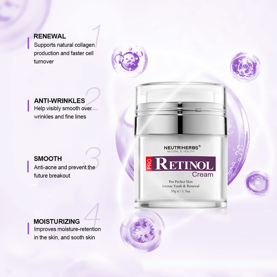 Neutriherbs best retinol anti aging cream for fine lines & wrinkles