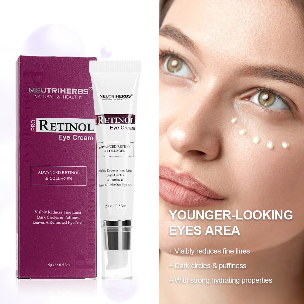 retinol eye cream for younger-looking eyes area