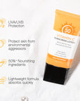 Neutriherbs sun bum natural sunscreen SPF50 - 50% nourishing ingredints