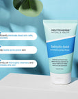Salicylic Acid Clay Mask help tackle acne-prone skin