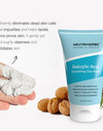 Salicylic Acid Clay Mask efficiently eliminates dead skin cells and impurities 