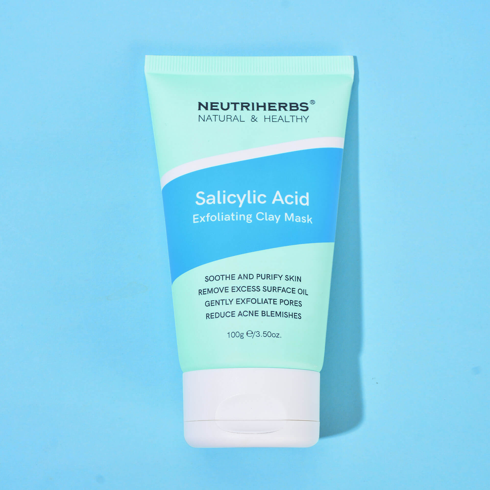 Neutriherbs best Salicylic Acid Clay Mask before and after