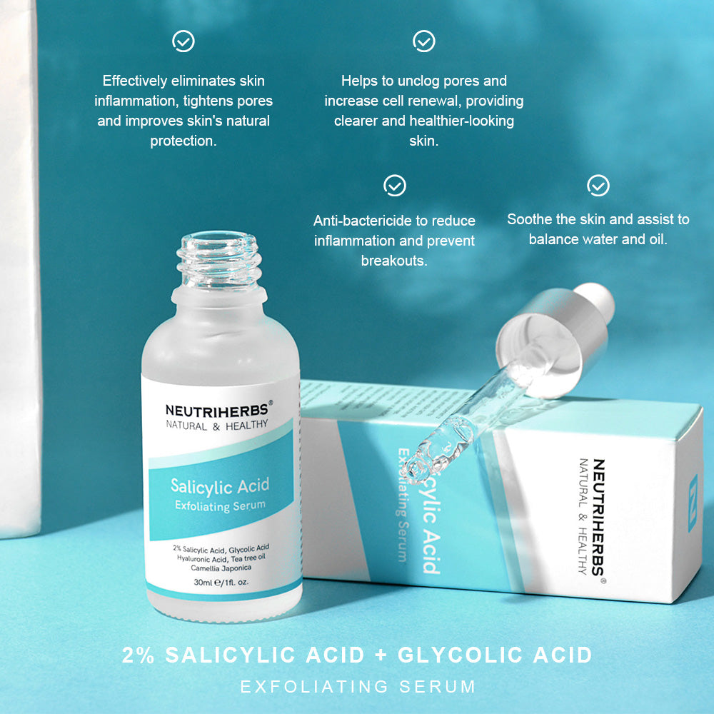 Salicylic Acid Face Serum For Oily Skin &amp; Acne Prone Skin | 30ml