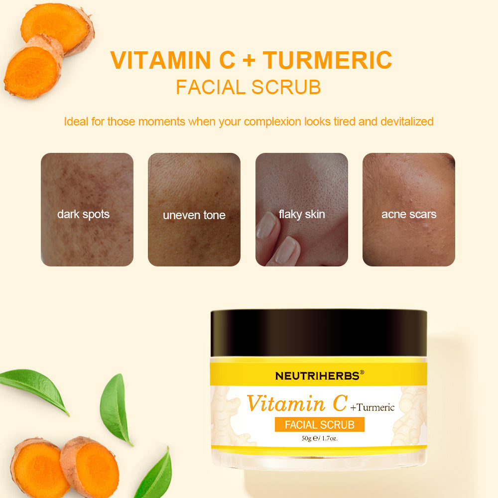 turmeric face scrub for acne