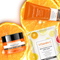 neutriherbs vitamin skincare vitamin c cream facial wash and facial mask