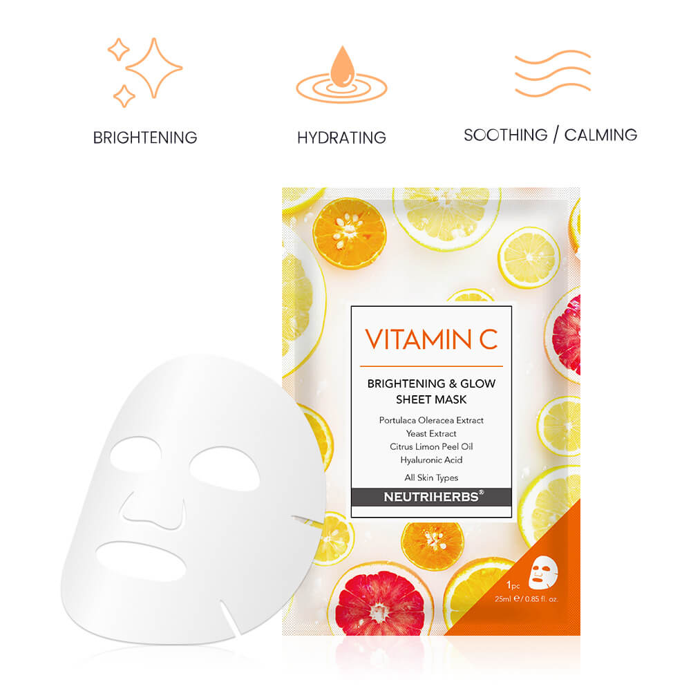 Neutriherbs Vitamin C Glow Face Mask