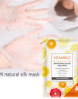 neutriherbs whitening silk facial mask for dry dull tried skin