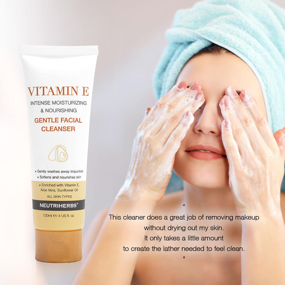 neutriherbs vitamin e gentle facial wash