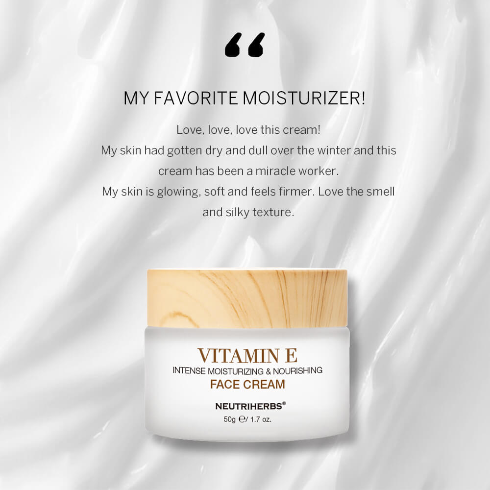 vitamin e moisturizer for dty skin and glowing