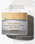 vitamin e moisturizer with moisture-binding formula, hydrating and non-greasy