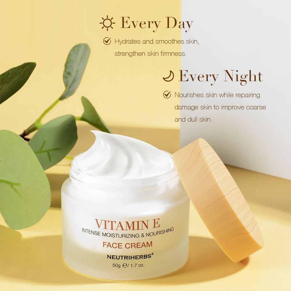 vitamin e cream for every day and night