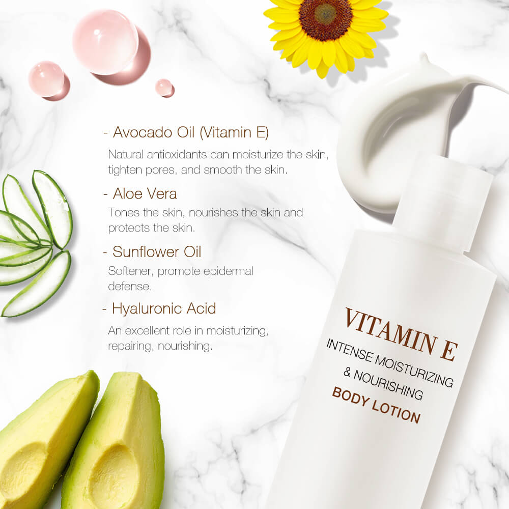 vitamin e skin moisturizing body cream