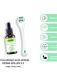 hydrating hyaluronic acid serum pure after derma roller
