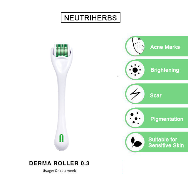 neutriherbs derma roller for sensitive skin