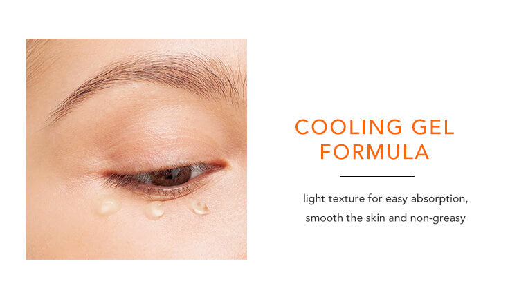 light tecture for easy absorption of vitamin c eye cream