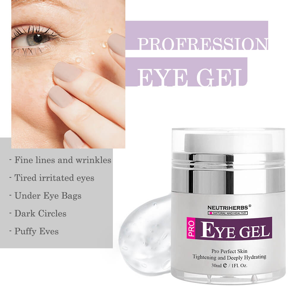 Profression eye gel is suitable for tires irritated eyes