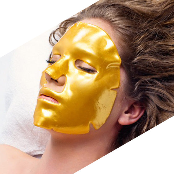 24K Gold Collagen Facial Mask For Anti Aging And Lifting 3 Pcs