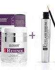 NEUTRIHERBS® Retinol كريم + مصل نمو الرموش