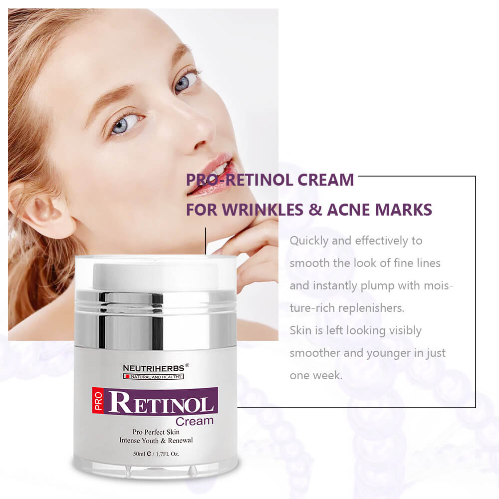 PRO Retinol Cream For Wrinkles And Acne Marks